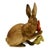 Mid-Century Hutschenreuther Porcelain Bunny With Carrot by Karl Tutter For Sale In Jacksonville, FL - Image 6 of 9