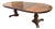 Late 20th Century Rustic Double Pedestal Oak Extension Dining Table For Sale