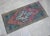 1970s Low Pile Hand Knotted Turkish Rug Faded Mat Kitchen Bathroom Decor Doormart- 19'' X 40'' For Sale - Image 11 of 13