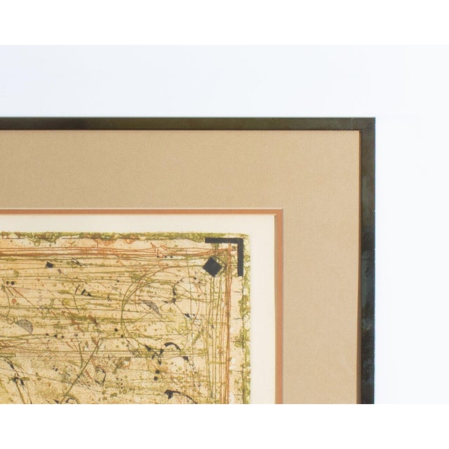 “La Chambre D'Elizabeth” Abstract Etching by Georges Dussau For Sale In Indianapolis - Image 6 of 8