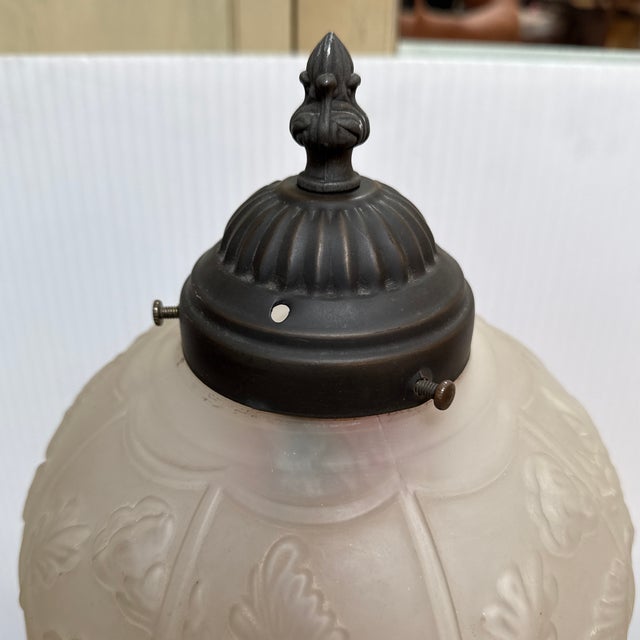 Vintage Victorian Boudoir Table Lamp For Sale - Image 11 of 12