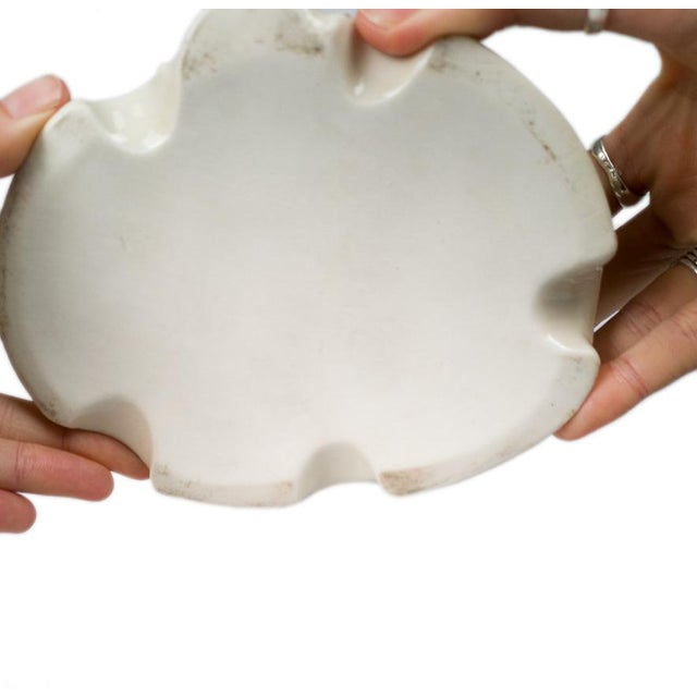 Teal Porcelain Figure of Couple Playing Lute from Capodimonte, Early 20th Century For Sale - Image 8 of 9