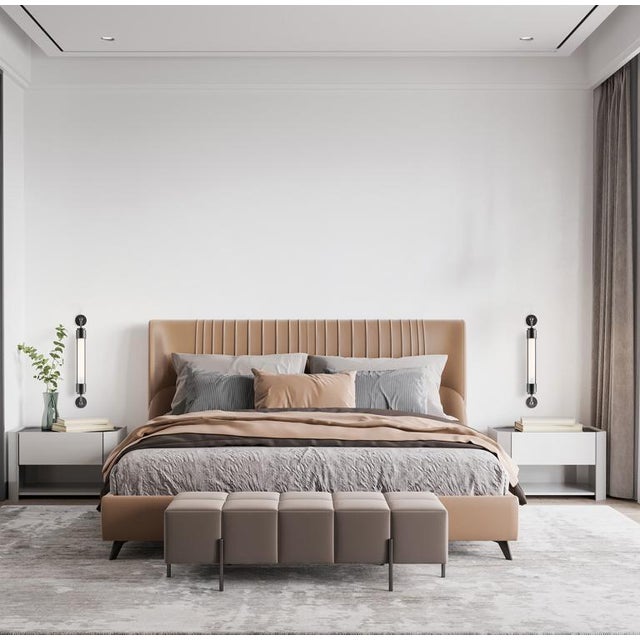 Contemporary Tekna Kembleford Double Wall Light in Dark Bronze For Sale - Image 4 of 4