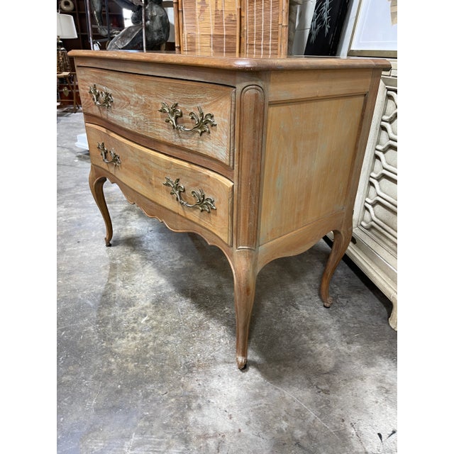 This appears to have been bleached or “pickled” lightly to use an old term. Regardless, it’s got great patina and style....