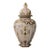 Monumental Signed Italian Hand-Painted Porcelain Lidded Urn by M. Dalla Costa, 35" For Sale