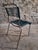 20th Century French Spaghetti Chairs and Ottoman with Chrome Frame, 1960s, Set of 7 For Sale - Image 10 of 18