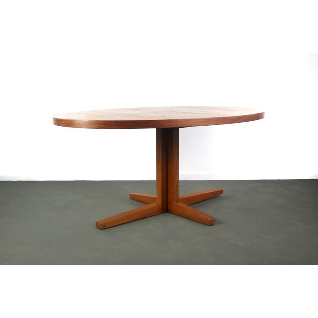 John Mortensen for Heltborg Mobler Dining / Conference Table in Teak For Sale - Image 10 of 10