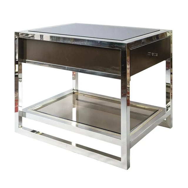 Mid-Century Italian Nightstands, Set of 2 For Sale - Image 9 of 11