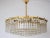 High quality crystal chandelier, executed by hand: oswald haerdtl for lobmeyr. 10 bulbs e14; one bulb e27. Very good...