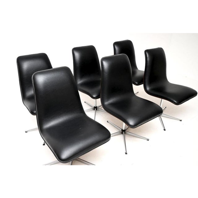 Vintage Dining Table and Chairs attributed to Robert Heritage for Archie Shine, 1960, Set of 7 For Sale - Image 10 of 16