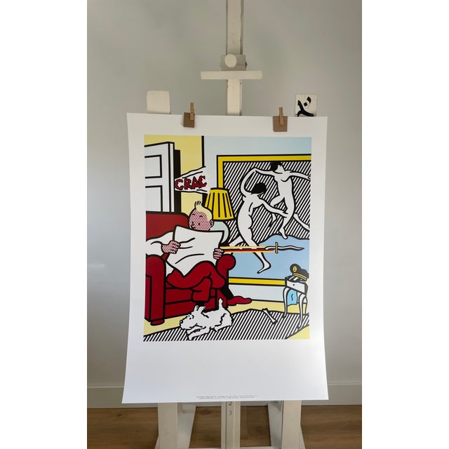 Red Roy Lichtenstein, Nude, Tintin Reading, 1993, Paper For Sale - Image 8 of 9