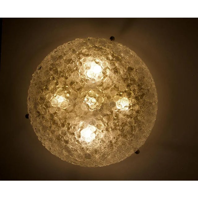 Murano Glass Ceiling Light, 1950s For Sale - Image 9 of 11