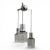 Space Age Chandelier Pendant Lamp For Sale - Image 8 of 8