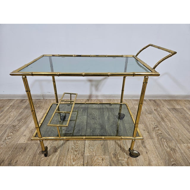Vintage Bar Cart, France, 1970s For Sale - Image 9 of 15