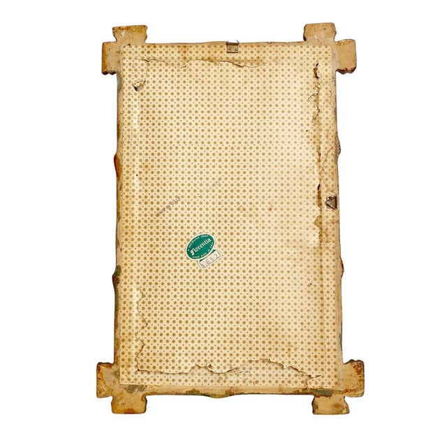 Florentia Giltwood Wall Mirror: Italian Faux Bamboo Design For Sale In New York - Image 6 of 6