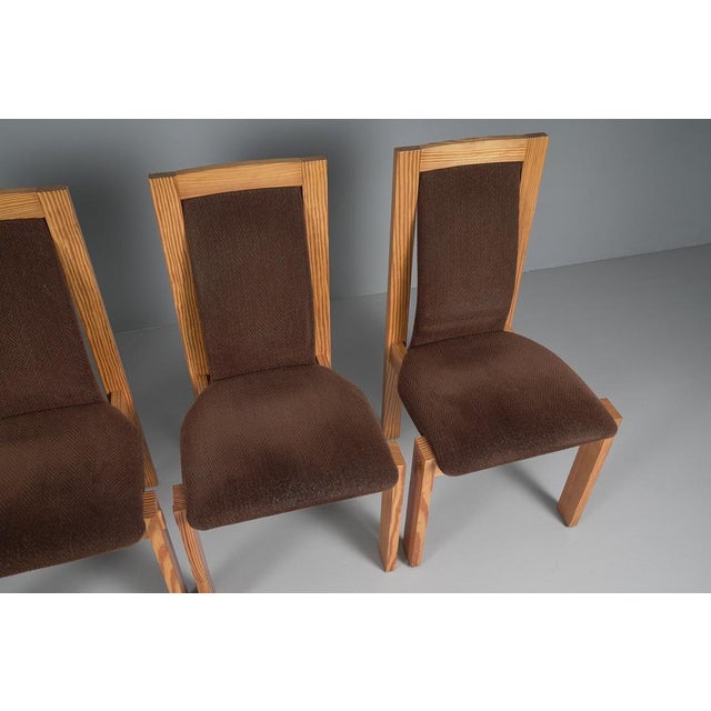 Swedish Pine Dining Chairs, 1960s, Set of 6 For Sale - Image 15 of 18