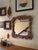 Brown 1990s Ray Kinman Custom Carved Wood Mirror For Sale - Image 8 of 10