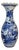 Antique Japanese Imari Blue and White Baluster Vase, 1900 For Sale