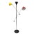 Modern Rendition of Mid Century Modern Multicolored Three Arm Italian Floor Lamp For Sale