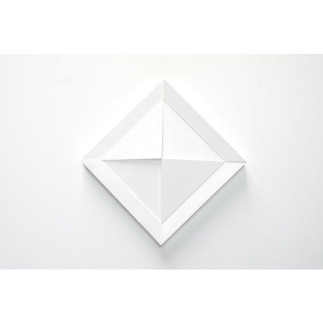 Wood Gilbert Swimberghe, Relief, Belgium, 1977, Paint on Wood For Sale - Image 7 of 7