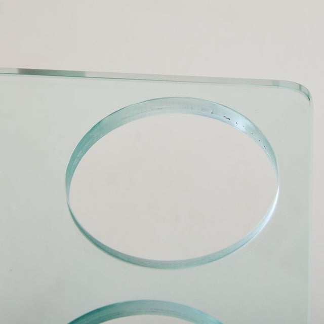 Fontana Arte Italian Glass Umbrella Stand by Fontana Arte, 1950s For Sale - Image 4 of 10