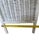 Vintage White Wicker Étagère With Double Door Cabinet & Curved Frame For Sale - Image 11 of 12