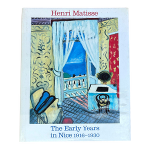 "Matisse the Early Years in Nice 1916 - 1930" Vintage 1986 1st Edition Collector's Volume Hardcover Exhibition Art Book