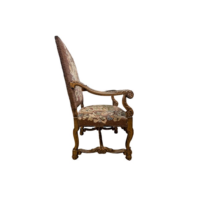 Rococo 18th Century Portuguese Rosewood Chair For Sale - Image 3 of 14