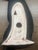 Onyx Mid-Century Ceramic Wall Sculpture "Woman With Umbrella" by Jitka Forejtová for Keramo Kostelec – Czechoslovakia, 1960s (Brussels Style) For Sale - Image 8 of 12