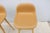 Danish Iskos-Berlin for Muuto Brown Leather Fiber Bar Stools Oak Base - Set of 3 For Sale - Image 14 of 18