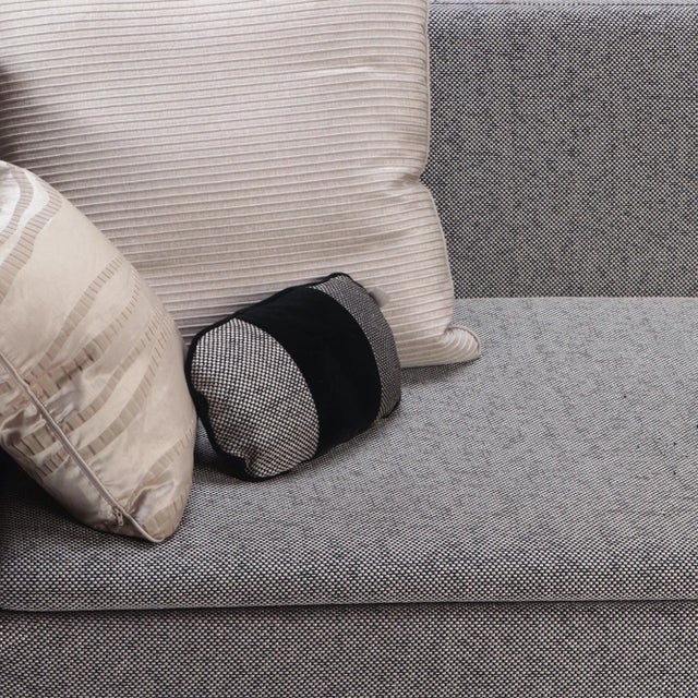 Textile Contemporary Armani Casa Sofa with Pillows For Sale - Image 7 of 9