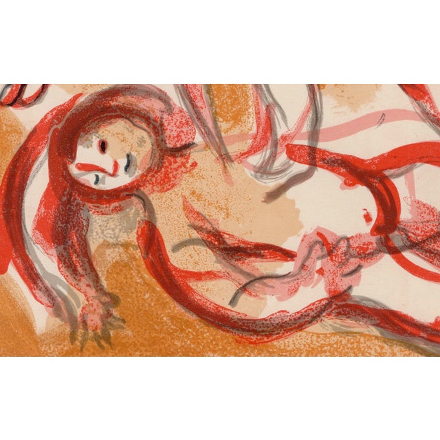 Marc Chagall, Caïn et Abel, Nude, 1960, Original Lithograph For Sale - Image 6 of 9