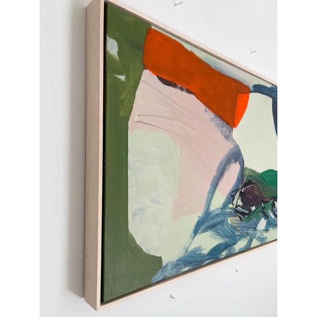 2020s Horizontal Abstract Painting by Allison James Titled Tumbleweed Truces For Sale - Image 5 of 5