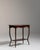 19th Century France Rich Walnut Brown Shaped-Apron Walnut Side Table For Sale - Image 4 of 11