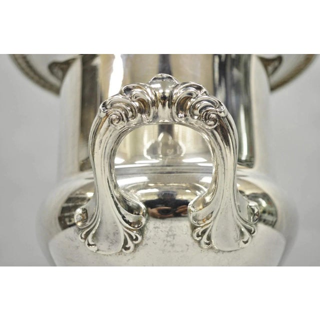 Vintage Silver Plated Trophy Cup Urn Champagne Chiller Ice Bucket by Eales For Sale - Image 10 of 12