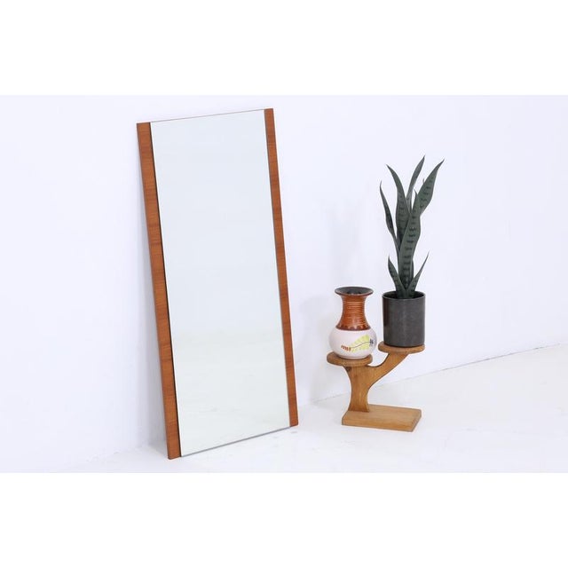 Vintage Mirror in Teak Frame, 1960s For Sale - Image 10 of 10