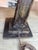 Vintage Black Wooden Table Lamp For Sale In New York - Image 6 of 14