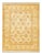 Mogul Collection Hand-Knotted Area Rug - Ivory 8' 2" x 10' 6" For Sale