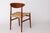Wood Mid-Century Teak Dining Chair by Larsen & Bender Madsen for Naestved Møbelfabrik, Denmark, 1960s For Sale - Image 7 of 11