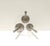 Goldenrod Vintage Silver-Plated Brass and Acrylic Glass Candleholder by Mesa, Italy, 1970s For Sale - Image 8 of 12