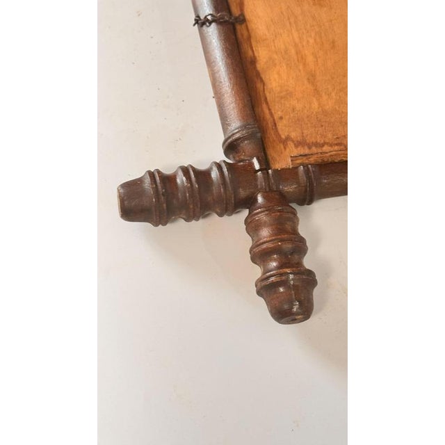 Carved Wooden Mirror, France, 1940s For Sale - Image 14 of 15