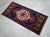 1970s Hand Made Small Turkish Rug. DoorMat Entry Decor Kitchen Mat Baht Mat - 20'' X 44'' For Sale - Image 11 of 13