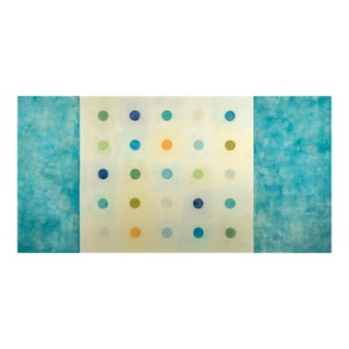 Contemporary Abstract Pigmented Beeswax, Oil & Collage on Panel Painting "(R) Evolution 31" by Tracey Adams For Sale