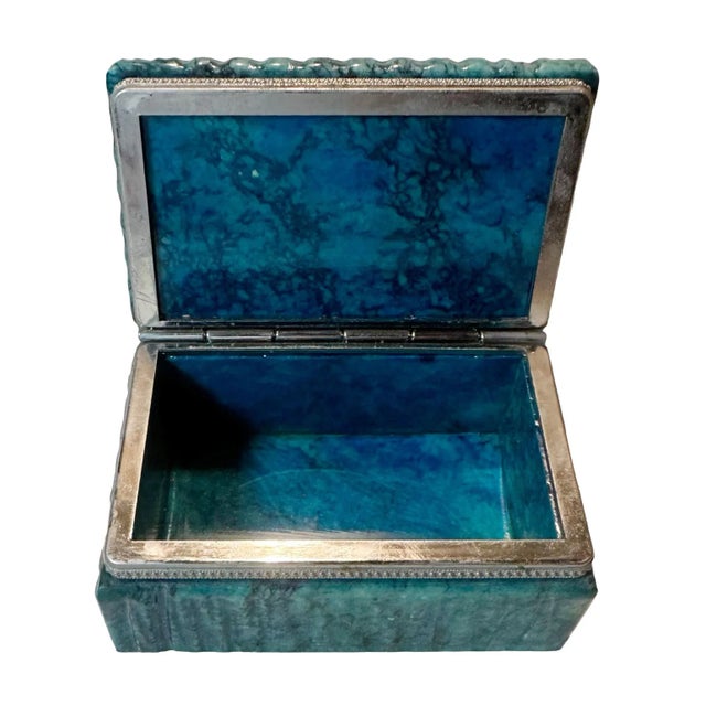 Italian 1950s Mid Century Italian Alabaster Box For Sale - Image 3 of 7