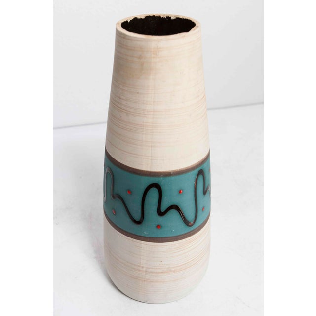 Large West German Ceramic Vase from Scheurich Keramik, 1950s For Sale - Image 10 of 10