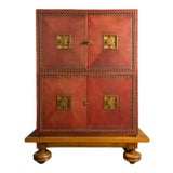 1930 Marcel Claude Renard Art Deco Cabinet For Sale