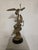 Black Sculpture Depicting Grey Herons in Flight, 1940s, Brass For Sale - Image 8 of 15