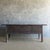 Brown Vintage Painted Elm Wood Console Table With Drawers For Sale - Image 8 of 11