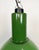 Mid-Century Modern Industrial Soviet Green Enamel Pendant Lamp, 1960s For Sale - Image 3 of 14