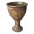 Large Mid Century Ceramic Studio Pottery Goblet Planter For Sale